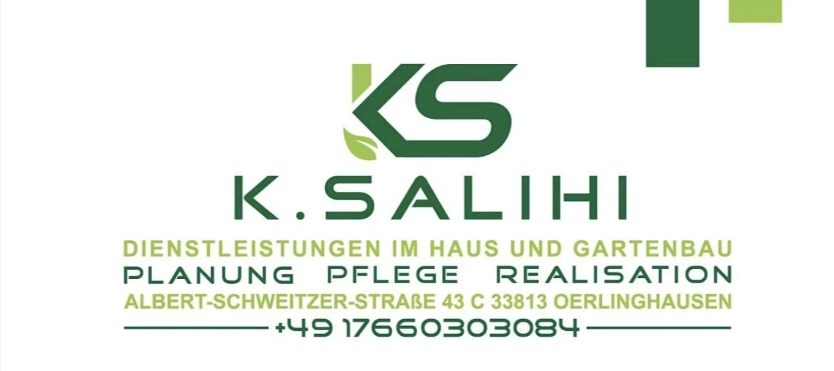 K.Salihi Dienstleistungen im Haus und Garten